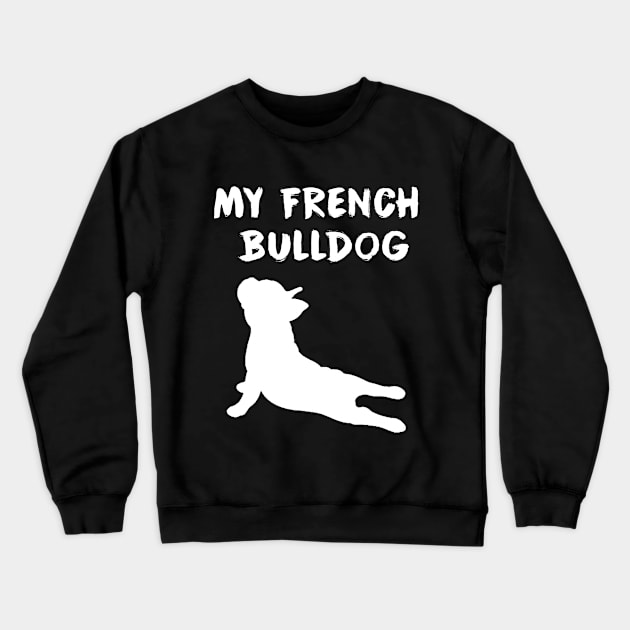 French bulldog Crewneck Sweatshirt by captainmood